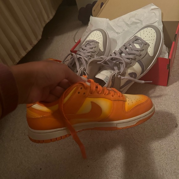 Orange magma dunks. Bought but only wore once. - Picture 2 of 4